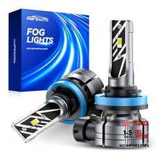 H11/H16/H8 LED Fog Light Bulb, 14,000LM 6500K H11 H16 H8 LED H11/H8/H16 White