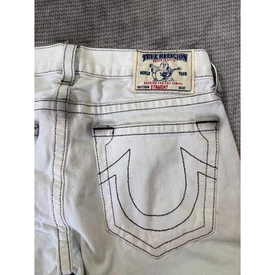 わ*ん様 TRUE RELIGION トゥルーレリジョン USA製 ホワイト32 【公式通販】