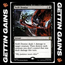 Swift Demise - 0021 - R - Non-Foil - TMNT - MTG - NM/M