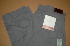 NWT - Gray DOCKERS Khaki Pants Straight Fit Mens Size W36xL29 - 36x29