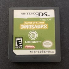 Ubisoft Battle of Giants: Dinosaurs Nintendo DS Game E NTSC-U/C