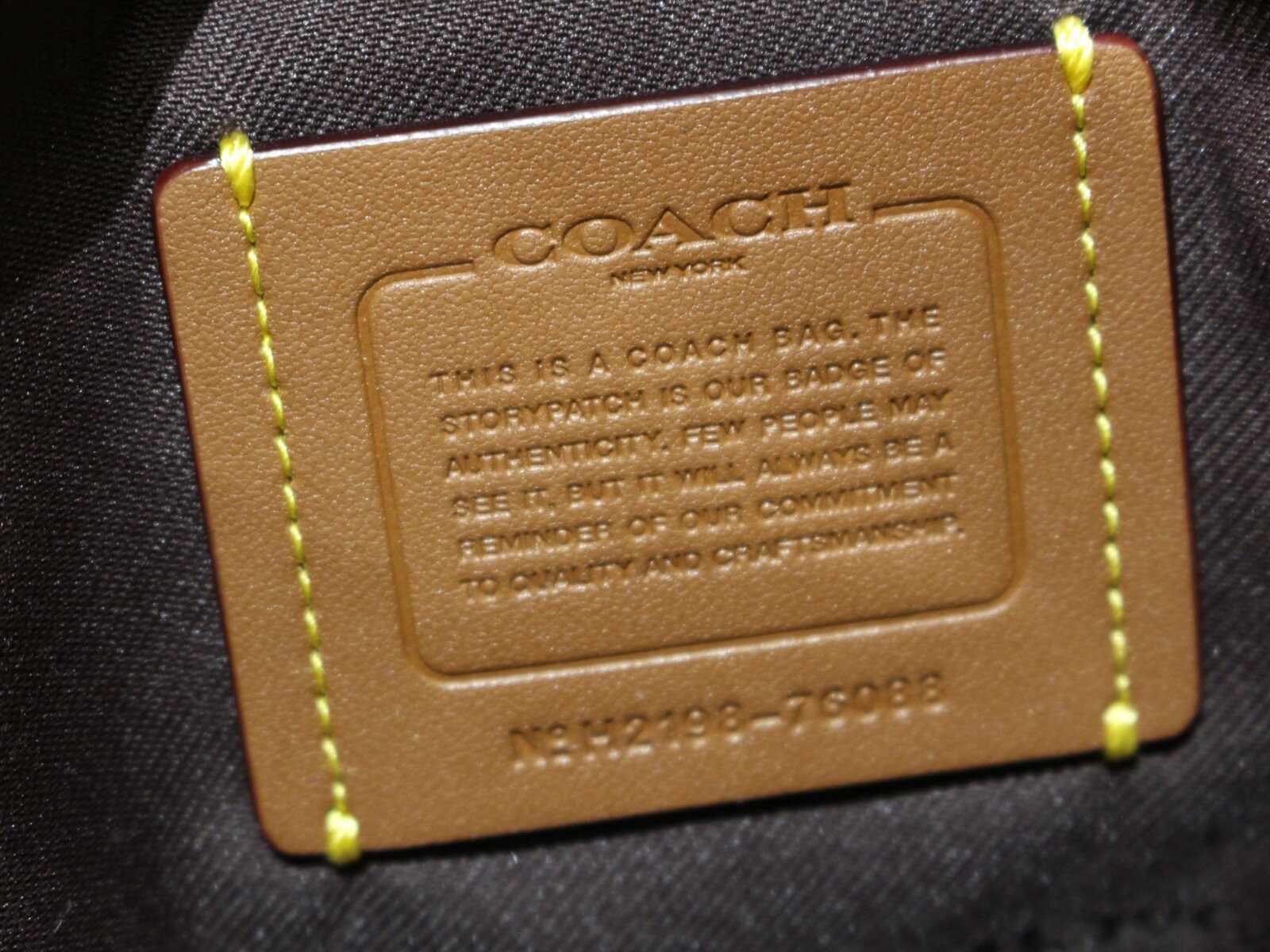 COACH Hadley Hobo Colorblock Tote Handbag 76088 Leather Pink/Orange A-260114-7 thumbnail 20