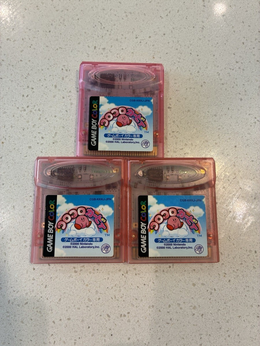 Koro Koro Kirby Tilt 'n' Tumble Nintendo Gameboy Color GBC GB JP