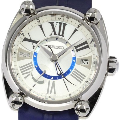 SEIKO Galante SBLA111 3P Diamond GMT Power Reserve Spring Drive Men's Watch