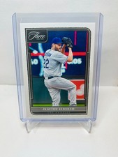 2022 Panini Three & Two CLAYTON KERSHAW /99 #92 Dodgers