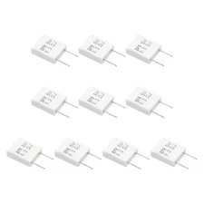 10 Pcs Ceramic Resistors, 5W 0.3 Ohm 5% Non-inductive Cement Ceramic Resistor