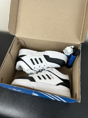 Adidas Drop Step Low White Trainers, UK Kids 5 - Worn Once!