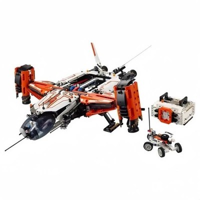 Unbranded Space Theme Building Bloacks Playset Heavy Cargo Spaceship 1365 PCS