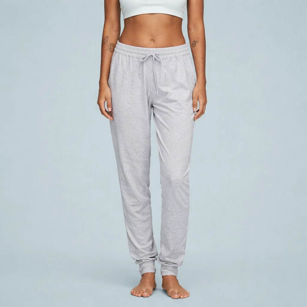 Outdoor Voices Size Small S Grey Gray Space Dye Pull On Drawstring Active Pants