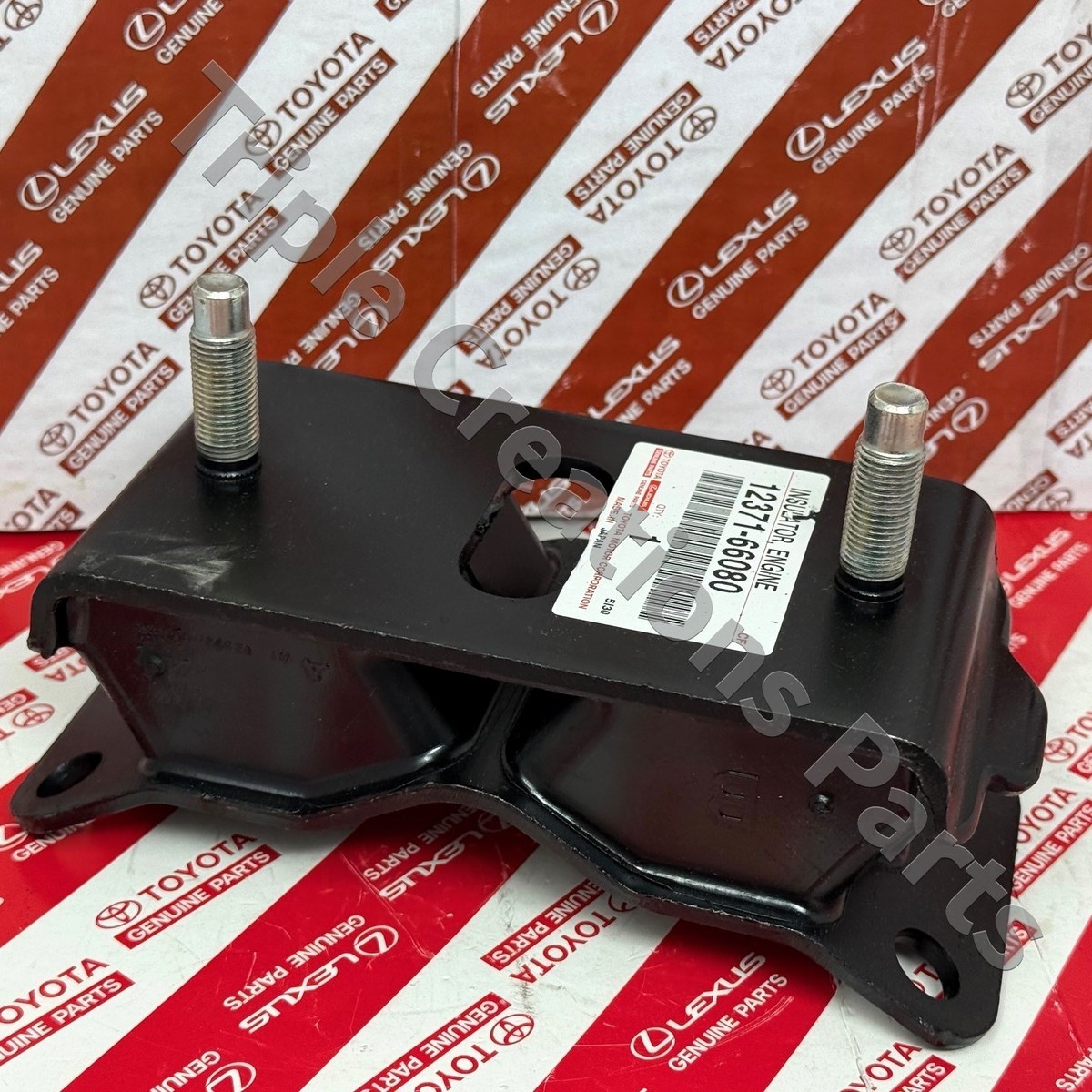 Toyota Genuine 12371-66080 Insulator Engine Mounting Rear No.1 OEM