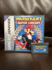 Mario Kart Super Circuit Nintendo GBA Tested & Authentic With Plastic Case