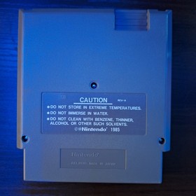 Dr. Mario (Nintendo NES, 1990) sciolto, solo carrello, con cover antipolvere NES