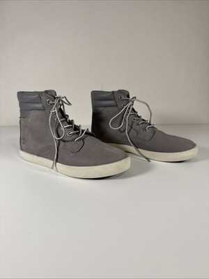 Timberland Dausette Womens Gray Nubuck High Sneaker Boots 6 Ortholite