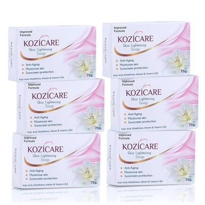(Pack of 6) Kozicare Skin Soap 75 gm Each (6 x 75gm)