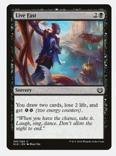 Live Fast | Kaladesh (KLD) | MTG | Draw | Energy Counter | MP