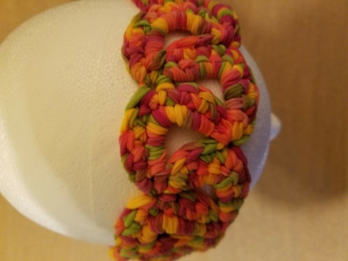 Crochet Headbands Hair Accessory Handmade Adjustable Tie - Bild 14 von 18