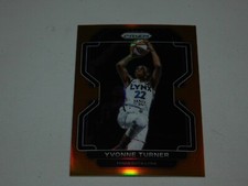 2022 WNBA Panini Prizm Yvonne Turner Orange Parallel/49