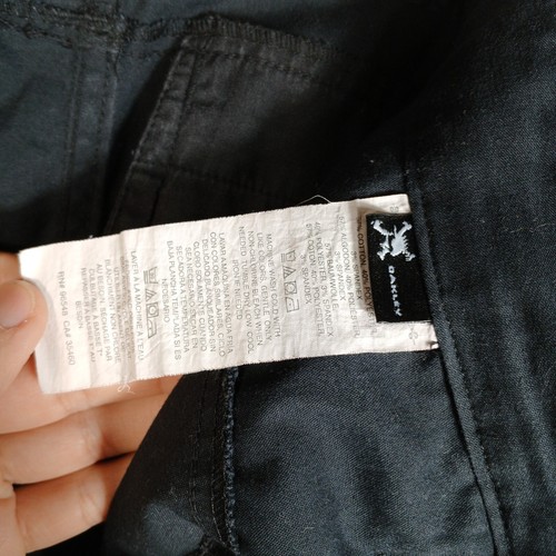 Oakley Hose Herren 30 schwarz gerades Bein Outdoor Golf atmungsaktiv leicht PC55 - Bild 16 von 16