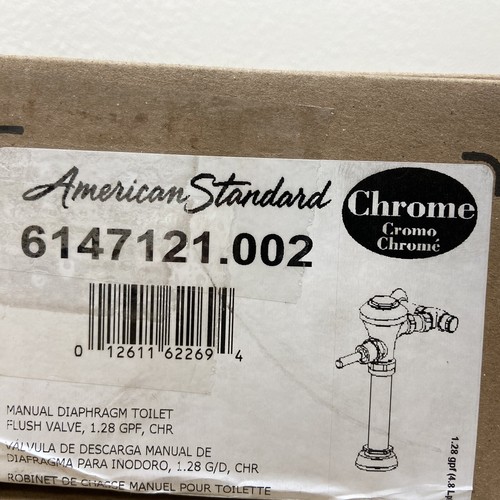 American Standard 6147 manuelles Spülventil, 1" IPS Einlass - Bild 8 von 8