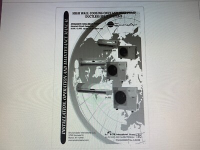 Enviroair Enviro air airconditioning Service Manual Digital
