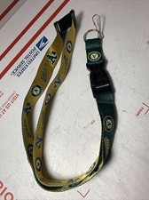 OAKLAND ATHLETICS Old English Lanyard Keychain MLB Licensed A's Baseball Strap