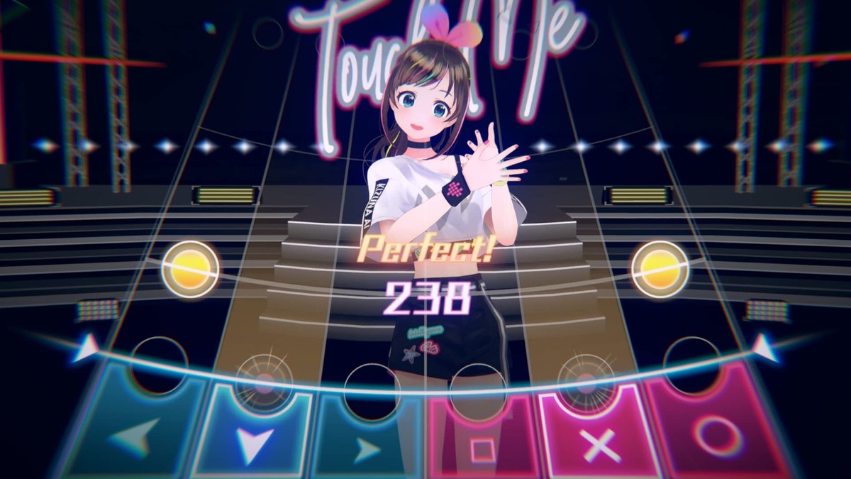 Kizuna AI Touch the Beat! Nintendo Switch VTuber Rythm Game HAC-P
