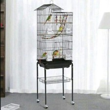 Rolling Metal Bird Cage with stand New in Box, LOCAL PICKUP ONLY 