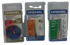 Mix lot DREMEL Chainsaw sharpening set 458 / Routing bit 654 / Cut wheel EZ506H