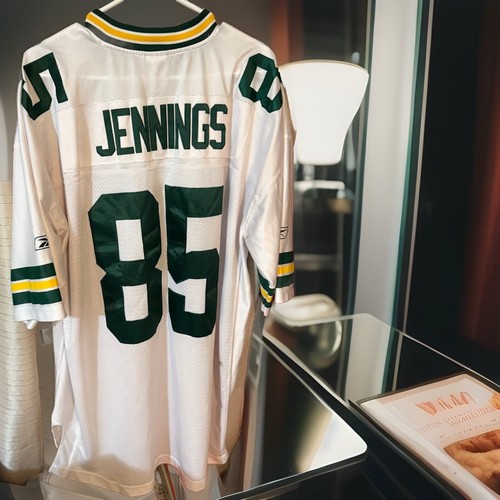 Reebok 2XL Green Bay Packers Greg Jennings Football ๐ Jersey - Picture 9 of 23