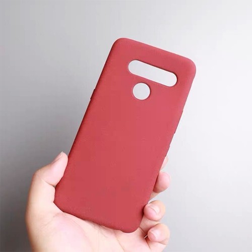 Do LG G6 G7 G8 G8s G8X Q6 Q7 Q8 RockSand Matowe gumowe silikonowe etui tylna pokrywa - Zdjęcie 19 z 27