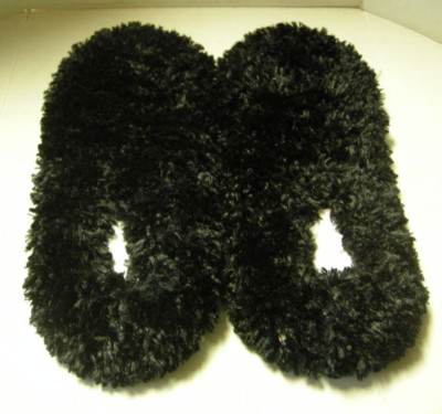 Slippers By Red Carpet, Ladies, One Size, Black, Brand New