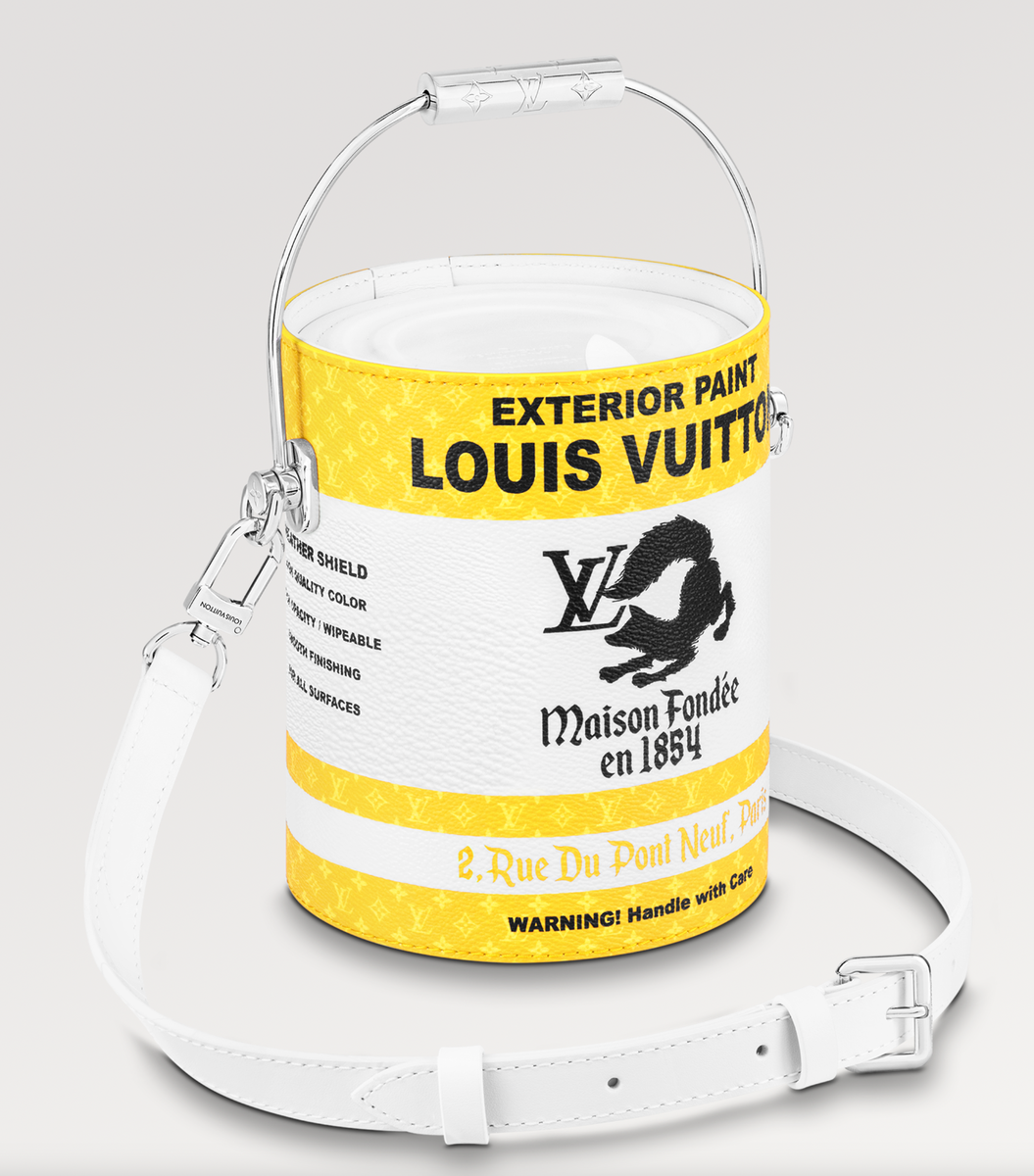 Louis Vuitton Yellow LV Paint Can Monogram Top Handle Louis Vuitton Yellow LV Paint Can Monogram Top Handle