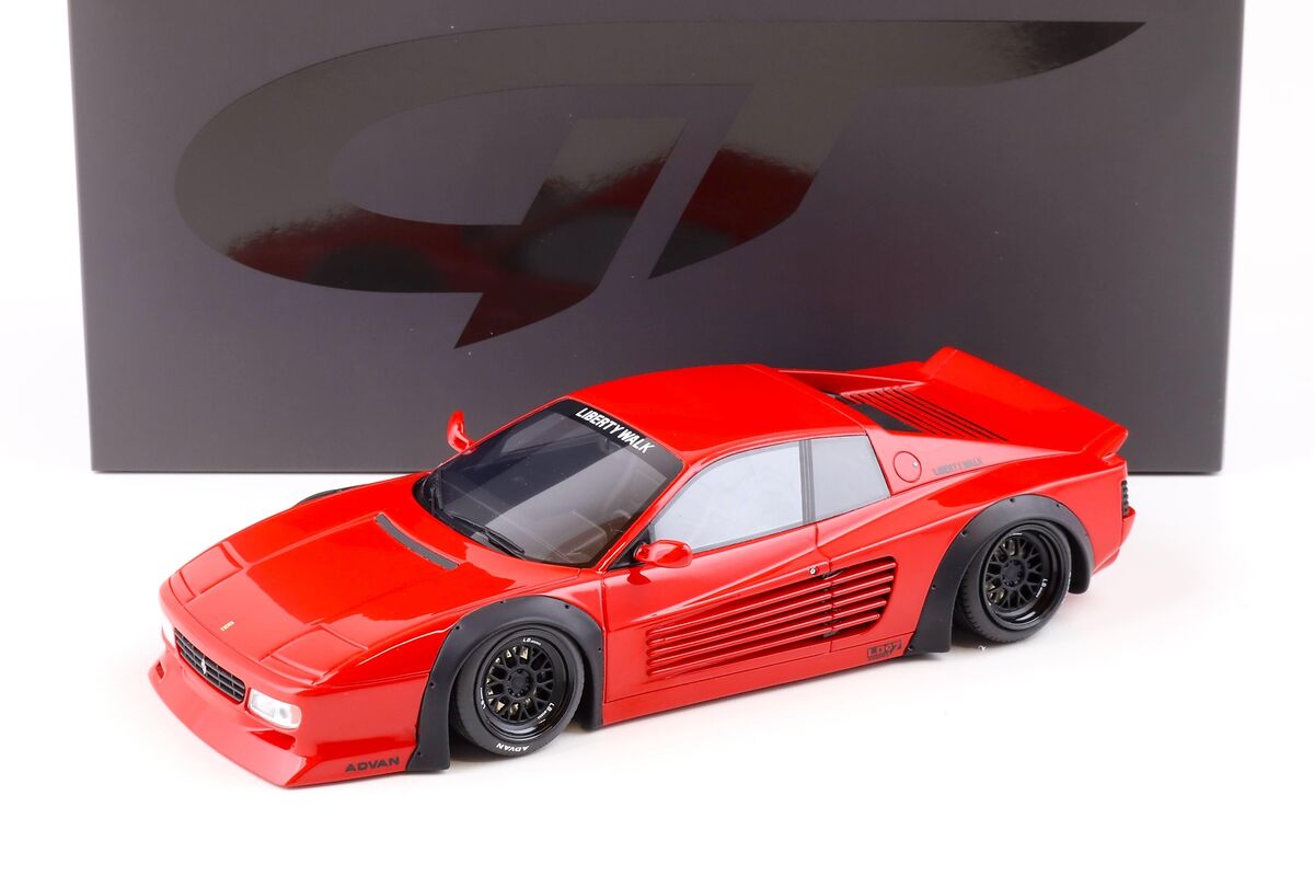 1:18 Gt Spirit Gt423 Lbwk Ferrari 512 TR Liberty Walk 2022 1:18 Gt Spirit Gt423 Lbwk Ferrari 512 TR Liberty Walk 2022
