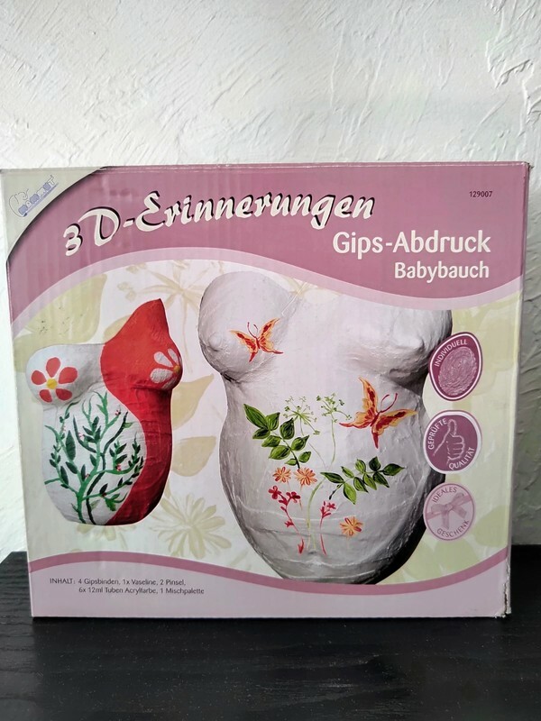 Moulage en plâtre femme enceinte kit complet pour immortaliser les mois de maternité