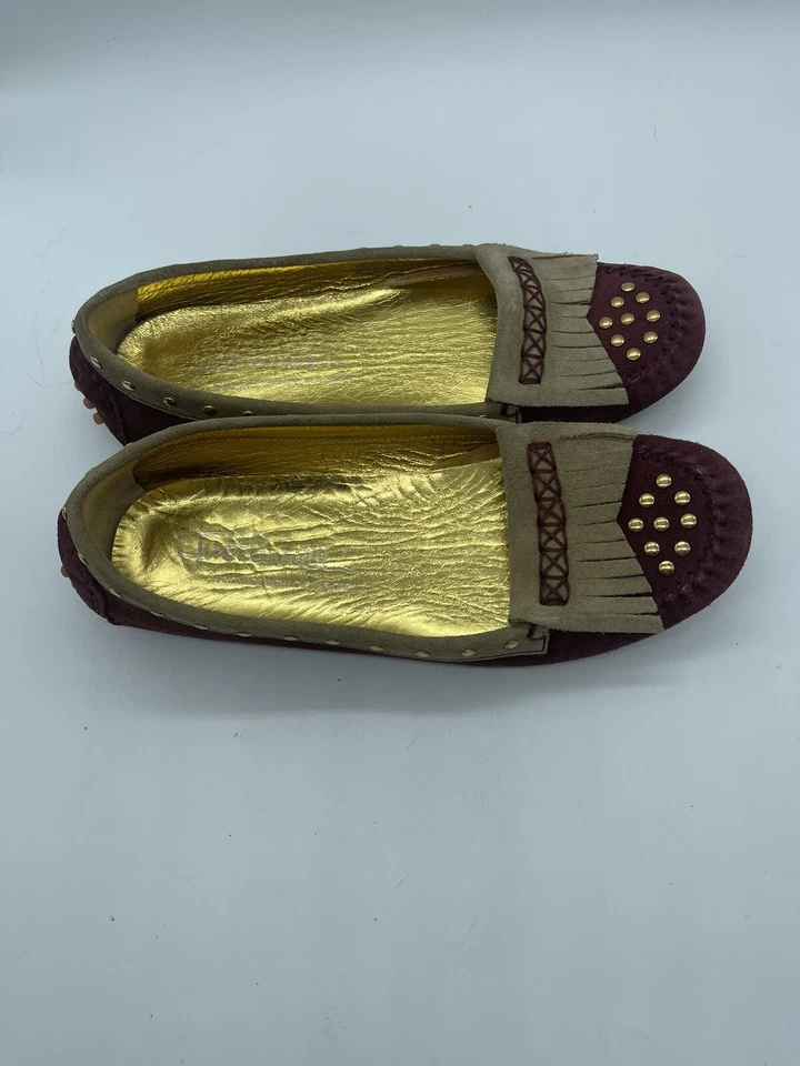 Mocasines Just Cavalli Borgoña Mujer Talla 8-9 Foto 2 de 4