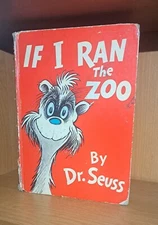 Vintage 1950’s First Edition If I Ran The Zoo by Dr. Seuss BANNED COPY