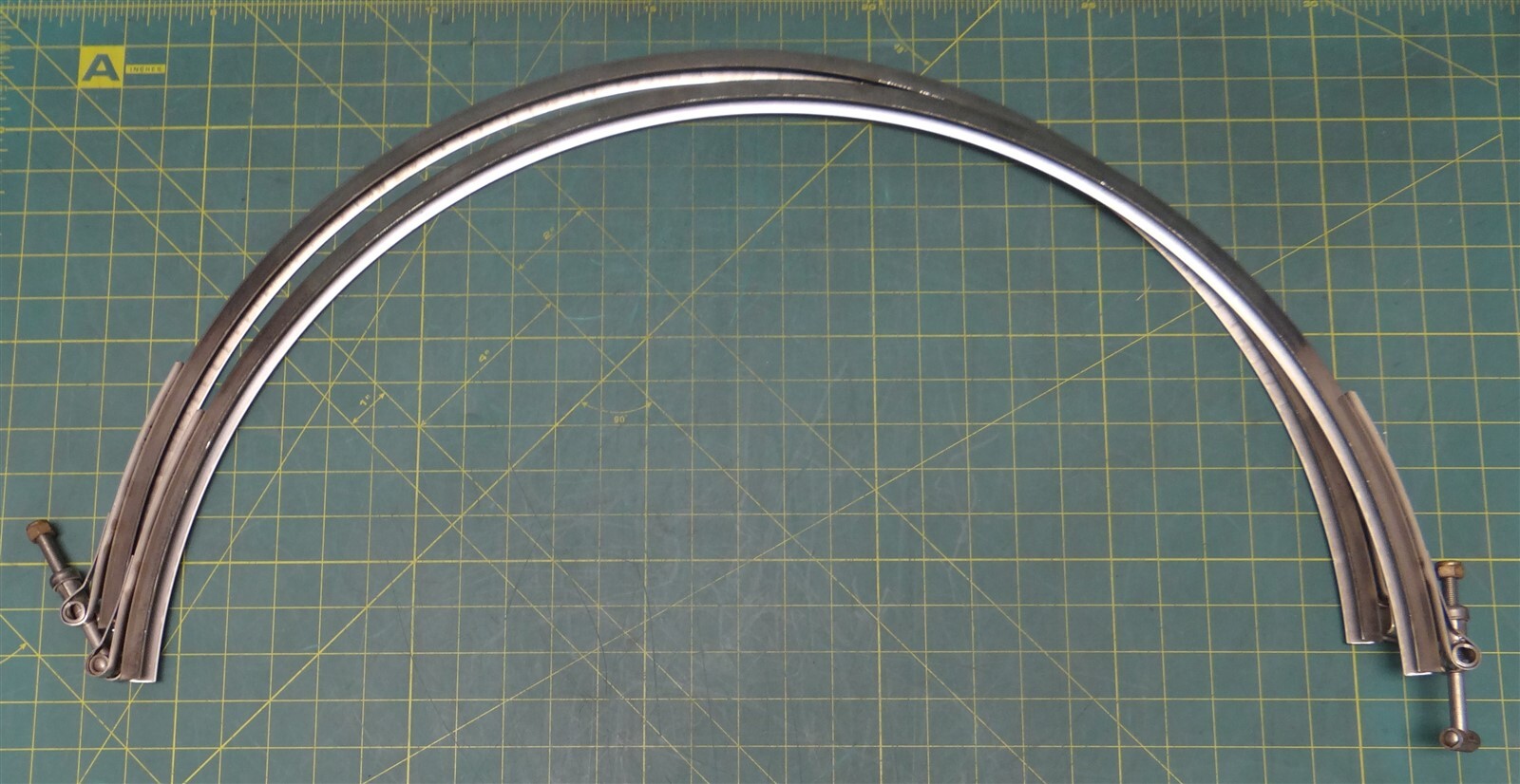 Clampco 996RF-2681 Clamp w/ T-Bolt and Quick-Release Latch, 25.75