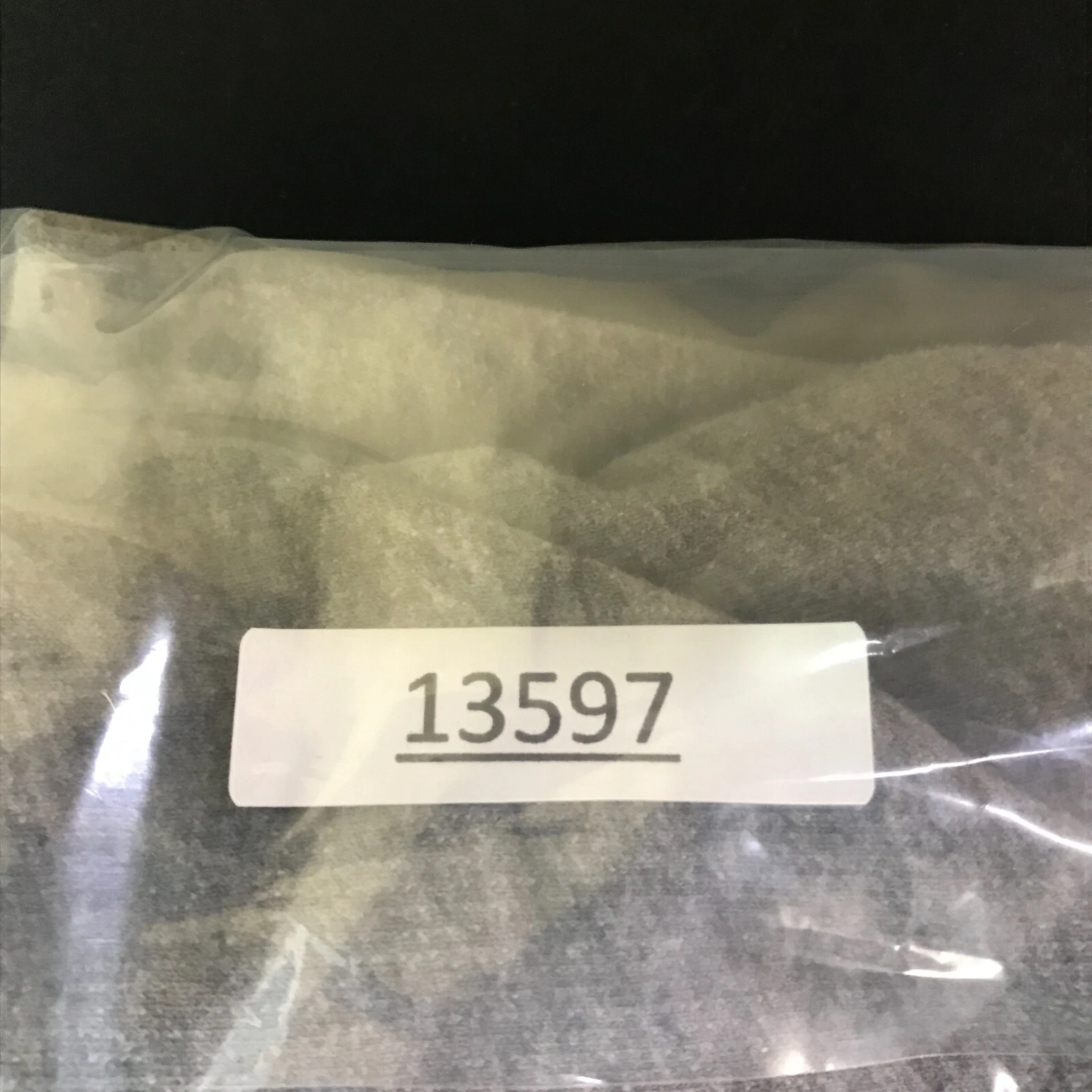 UNDERCOVER Felpa con cappuccio DKNY donna jeans manica lunga pullover grigio pile taglia L