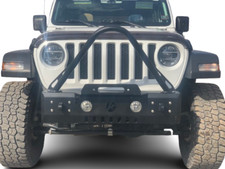 Winch Front Bumper With Stinger Fit For Jeep Wranglergladiator Jkjljt Winch Front Bumper With Stinger Fit For Jeep Wranglergladiator Jkjljt
