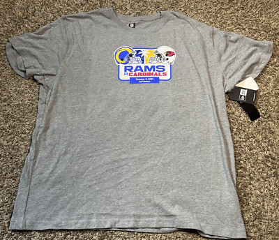 NEW New Era Los Angeles Rams vs Arizona Cardinals NFL SoFi Stadium T-Shirt (2XL)