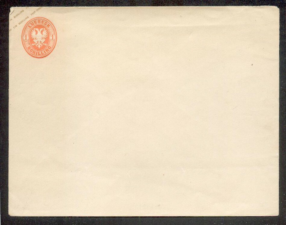 Lübeck GA U2B Luxury** MNH Mint Never Hinged 300EUR (F0663
