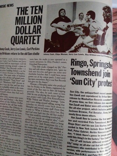 Rolling Stone Magazine Spielberg Eurythmics Stevie Wonder # 459 Oct 24,1985 - Picture 5 of 12
