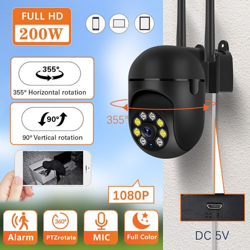 1-4Pack Wireless 5G WiFi Security Camera System Smart Outdoor Night Vision 1080P - Picture 3 of 22