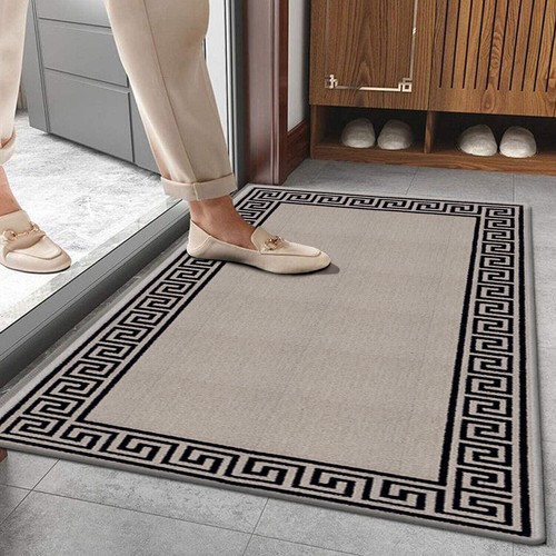 Non Slip greeky Runner Rug Living Room Carpet Bedroom Hallway Kitchen Floor Mat - Picture 60 of 68