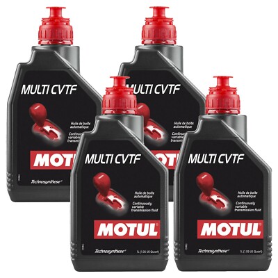 Motul 105785 MULTI CVTF 4L Automatic Technosynthese Transmission Fluid (4 x 1L)