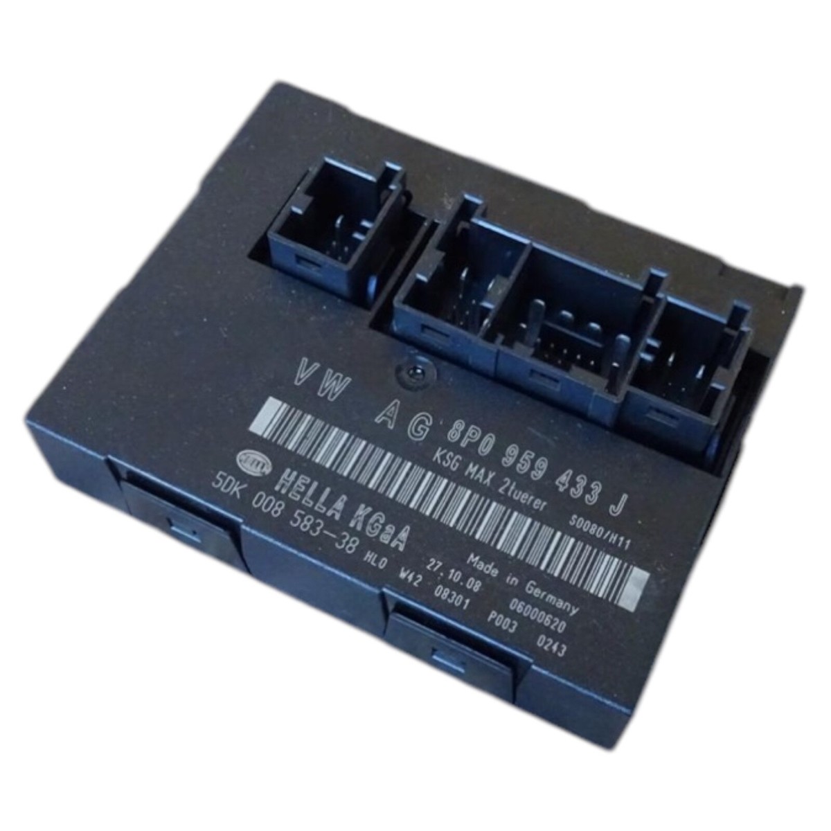 AUDI A3 8P 2008-2012 CONVENIENCE COMFORT CONTROL MODULE CCM