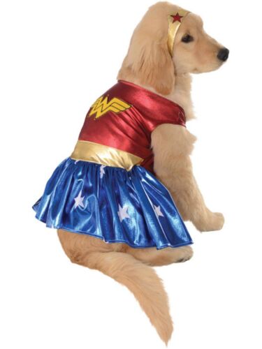 Rubie's - Wonder Woman Deluxe Dog Costume - Afbeelding 1 van 1