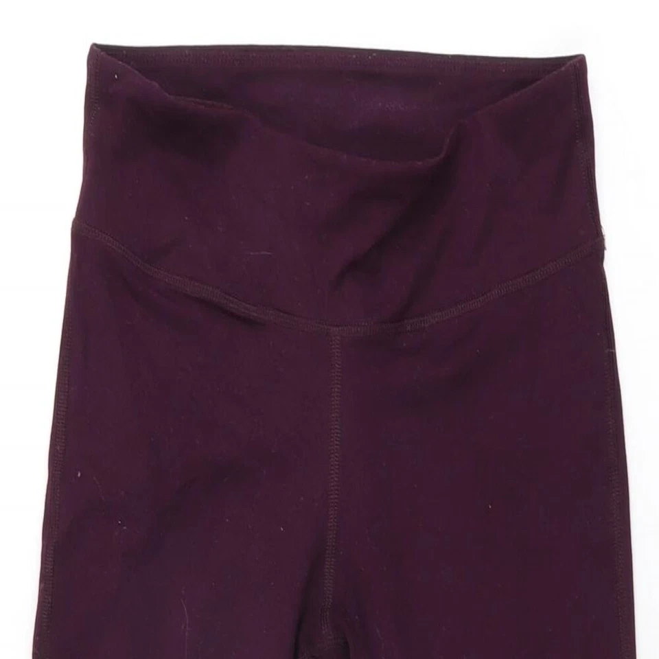 Fabletics Womens Purple Geometric Polyester Pedal Pusher Leggings Size XS L20.5  - Image 3 of 4