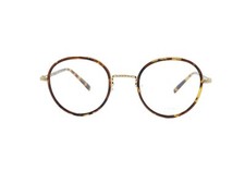 EYEVAN E-501 eyeglasses DM/G dark mahogany gold size 48 new