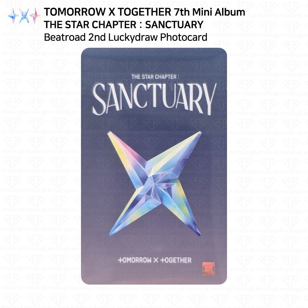 TXT The Star Chapter : SANCTUARY Beatroad 2nd Lucky Draw Photocard
